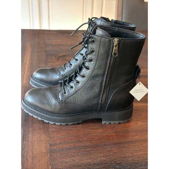 Cole Haan Women's Greenwich Lace Up combat Bootie - Picture 3 of 10